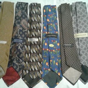 MEN'S CLASSIC DESIGNER TIES - LOT OF 8